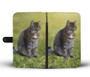 Personalized Cat Wallet Phone Case With Photo Bifold RFID Wallet Cat Lover Gifts