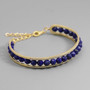 Handmade Sterling Silver Lapis Lazuli Bracelet