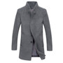 Classic Men's Jackets Outerwear Trench Woolen Coats Overcoat, Men Clothes Hombre