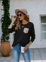 Women's Sequin Crewneck T-shirt