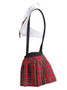 Women's Plaid Short Skirt With Halter