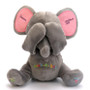 Unique Embroidery Personalized Peek A Boo Elephant Music Play Toy