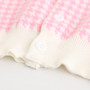Girls' 2Pcs Pink Set - Long Sleeves Shirt and Skirt