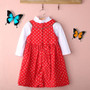 Christmas Toddler Girl 2Pcs Set - Long Sleeve Shirt and Dress