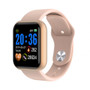 Y68 Men Women Waterproof Heart Rate Blood Pressure Monitor Bluetooth Smart Bracelet for iOS Android Fitness Tracker Smartwatch