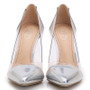 Transparent high heels  Sexy shallow  shoes genuies  leather wedding shoes  high heel women's shoes