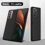 Original Carbon Fiber Texture Leather Back Cover Shockproof Phone Case for Samsung Galaxy Z Fold 2