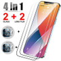 4IN1 Tempered Glass for iPhone 12 / 11 Series Screen Protector Phone Camera Lens Film Protective Glass