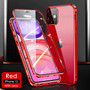 360 Magnetic Metal Case Double Sided Glass Cover For iPhone 12 Series