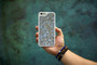 Terrazzo Misty Blue iPhone Case