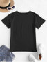 Cotton Graphic Short Sleeves Tee