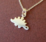 Stegosaurus Pendant Necklace