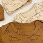 Infant Baby Dinosaur Print Bodysuit Romper