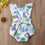 Colorful Dino Infant Romper