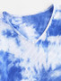 Ribbed Tie Dye Cropped Tee