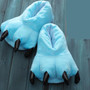 Kids Dinosaur Fluffy Claw Slippers