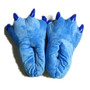 Kids Dinosaur Fluffy Claw Slippers