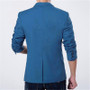 Men Slim-fit Blazers Suit Jacket M to 3XL