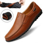 Genuine Leather Men Casual Shoes Luxury Loafers