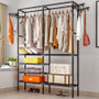 Clothes Hanger Coat Rack Floor Hanger Storage