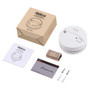 4PCS Smoke Detector Alarm Sensitive Alarm System Smoke/Fire Detector