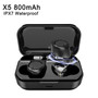 5.0 Bluetooth 9D Stereo Earphone Wireless Earphones