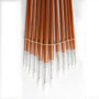 12Pcs/lot Round Shape Nylon Hair Wooden Handle Paint Brush Set