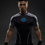 Iron Man Hottoys T Shirt Captain America Civil War Tee 3D Printed T-shirts Men Marvel Avengers Fitness Male Sport Crossfit Tops