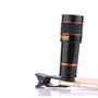 Mobile 12X Zoom Optical Telescope Camera Lens with Clips For All Phone