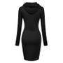 Winter Warm Sweater Long-sleeved Dress