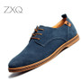 Fashion men casual shoes new flats lace up leather shoes 38-48