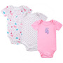 BABY BODYSUITS 3PCS 100%Cotton Infant Body Short Sleeve Clothing Similar Jumpsuit Printed Baby Boy Girl Bodysuits