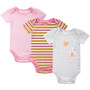 BABY BODYSUITS 3PCS 100%Cotton Infant Body Short Sleeve Clothing Similar Jumpsuit Printed Baby Boy Girl Bodysuits