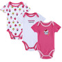 BABY BODYSUITS 3PCS 100%Cotton Infant Body Short Sleeve Clothing Similar Jumpsuit Printed Baby Boy Girl Bodysuits