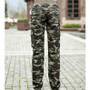 Summer camouflage pants women Camouflage Cargo pants women Military fashion Casual - Loose Baggy pants