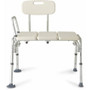 Medline Transfer Bench with Back