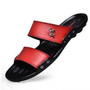 Casual famous brand new men sandals shoes slippers summer flip flops Beach Men Shoes Leather Sandalias Zapatos hombre