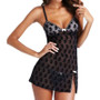 Women Lace Lingerie Dress Nightwear Underwear Babydoll Sleepwear G-string Mini Dress 6475