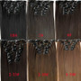 Hairpiece 23inch 140g Straight 16 Clips in False Hair Styling Synthetic Clip In Hair Extensions 6pcs/set Heat Resistant Hair Pad