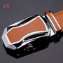 New 2016 Men's Genuine Leather Belt Designer High Quality Mens Belts Luxury Belt Brown Color Fashion Belts