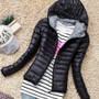 Cotton Hooded Women Jacket 2016 New Fashion Winter Thicken Casual Women Coat Slim Padded Outwear chaquetas mujer