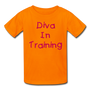 (YOUTH SIZE) DIVA IN TRAINING t-shirt