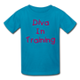 (YOUTH SIZE) DIVA IN TRAINING t-shirt