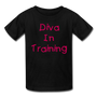 (YOUTH SIZE) DIVA IN TRAINING t-shirt