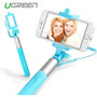 Ugreen Universal Selfi Stick Wired Extendable Handheld Monopod Tripod Holder For Iphone 6 6s 6s plus Samsung Galaxy Palo Selfie