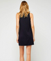 Gentle Fawn Brianna Sleeveless Faux Chiffon Mini Dress | Black