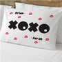 Personalized XOXO Pillowcase