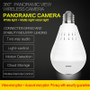 Videcam Wifi Panorama Camera Security Lamp Panoramic Bulb CCTV Video Wireless Ip Camera Surveillance Fisheye HD Camera