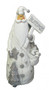 White Resin Santa "Blessing" Figurine