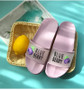 Summer Slippers Shoes cute Fruit Jelly Color Transparent open Toe